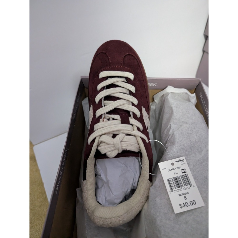Falls Creek Women's Athletic Shoes/Sneakers Dakota Red Size 8M without box.